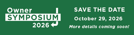 2026 Owner Symposium Save the Date